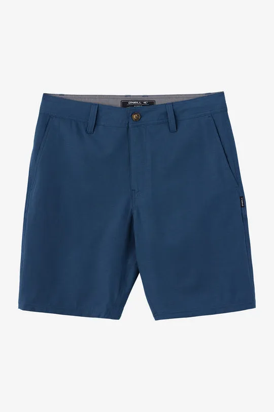 O'neill RESERVE LIGHT CHECK 19" HYBRID SHORTS - NAVY sold by Sun Diego Boardshops