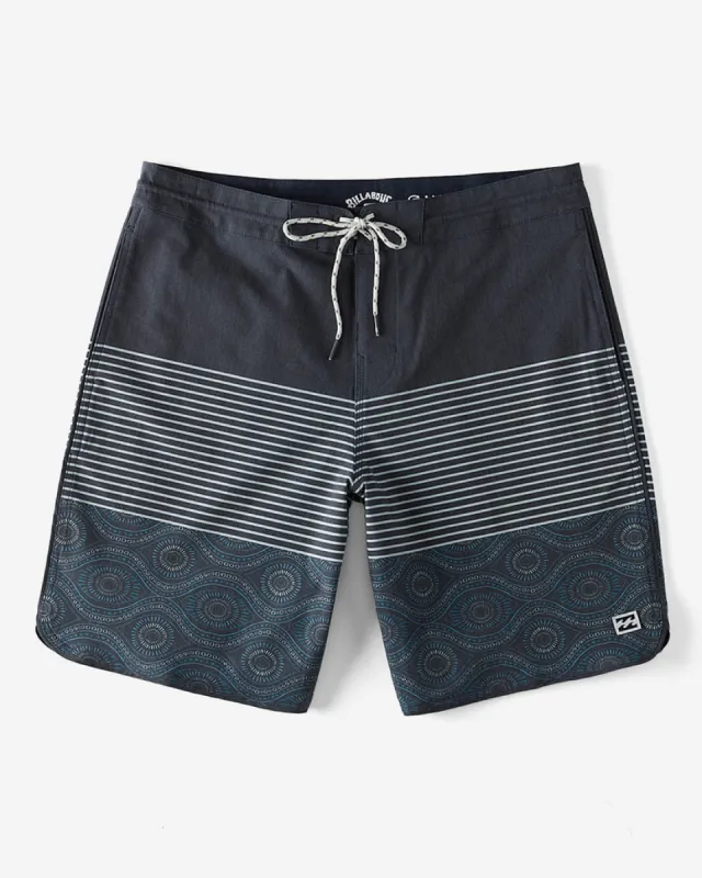 Billabong 73 Lo Tide 18" Boardshorts - Indigo sold by Sun Diego Boardshops