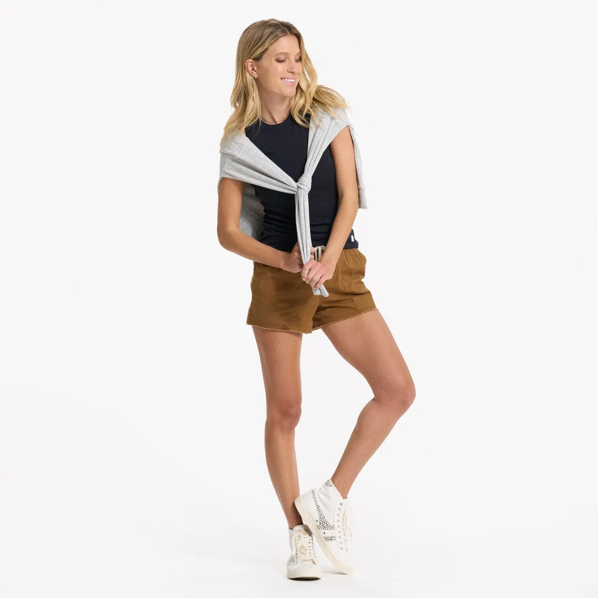 Vuori Sunrise High Neck Tank - Black sold by Sun Diego Boardshops product image thumbnail 4