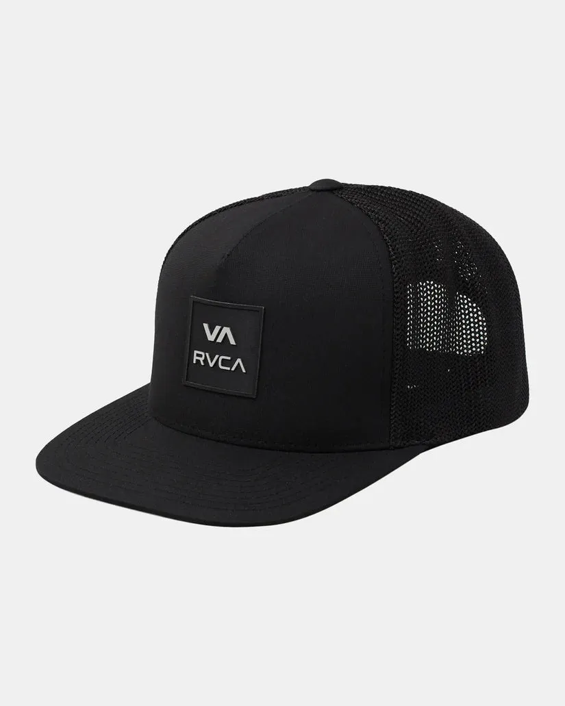 RVCA ALL THE WAY TECH TRUCKER HAT - BLACK sold by Sun Diego Boardshops product image thumbnail 2