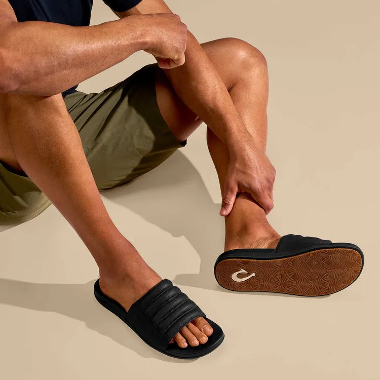 OLUKAI Maha 'Olu - BLACK/BLACK sold by Sun Diego Boardshops product image thumbnail 4
