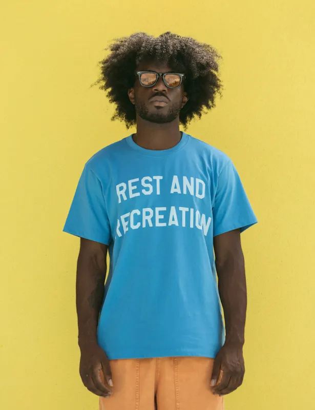 Duvin Design Company Rest and Rec Tee - BLUE sold by Sun Diego Boardshops