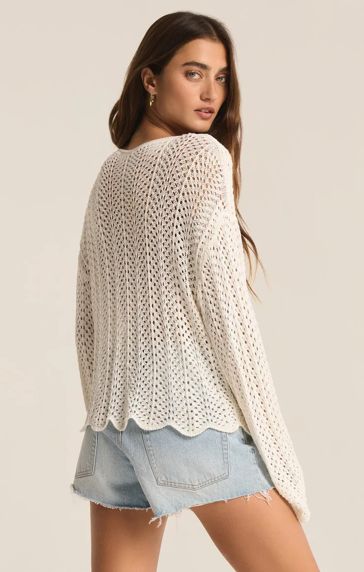 Z-Supply Donovan Crochet Top - SANDSTONE sold by Sun Diego Boardshops product image thumbnail 2