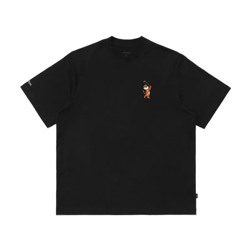 Tシャツ・カットソー *BALBON GOLF*Malbon Golf*BALBON GOLF* Jersey Mesh Performanc Malbon Golf CHAMPIONSHIP TEE - ONYX | Parallel