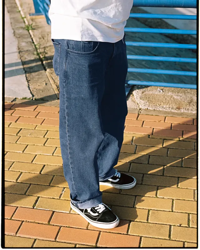 Volcom Billow Loose Fit Jeans - WASHED BLUE sold by Sun Diego Boardshops