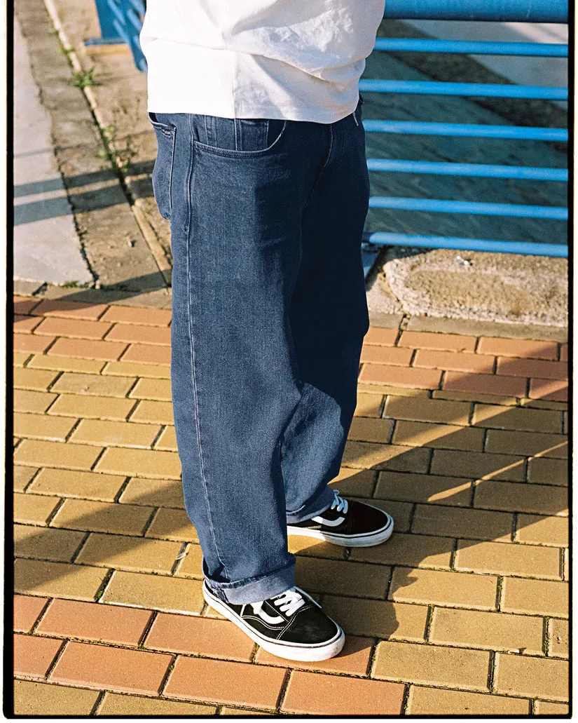 Volcom Billow Loose Fit Jeans - WASHED BLUE sold by Sun Diego Boardshops