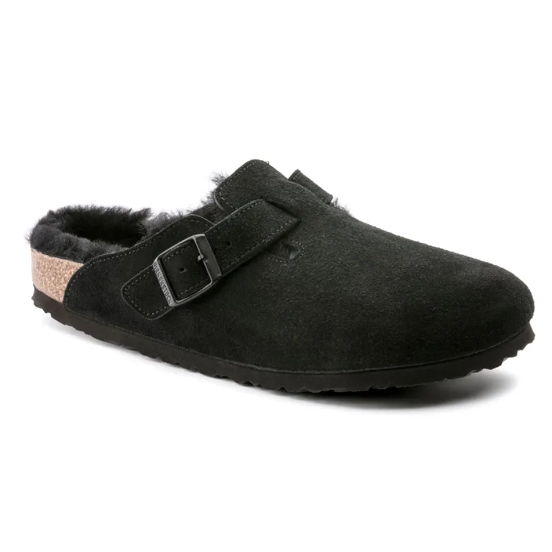 Birkenstock Boston Shearling - Black sold by Sun Diego Boardshops