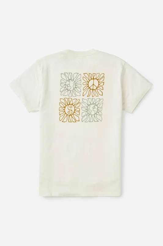 KATIN COMMUNAL TEE - VINTAGE WHITE sold by Sun Diego Boardshops