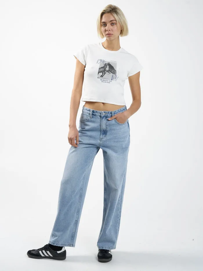 Thrills Order Disorder Mini Tee - Dirty White sold by Sun Diego Boardshops product image thumbnail 4