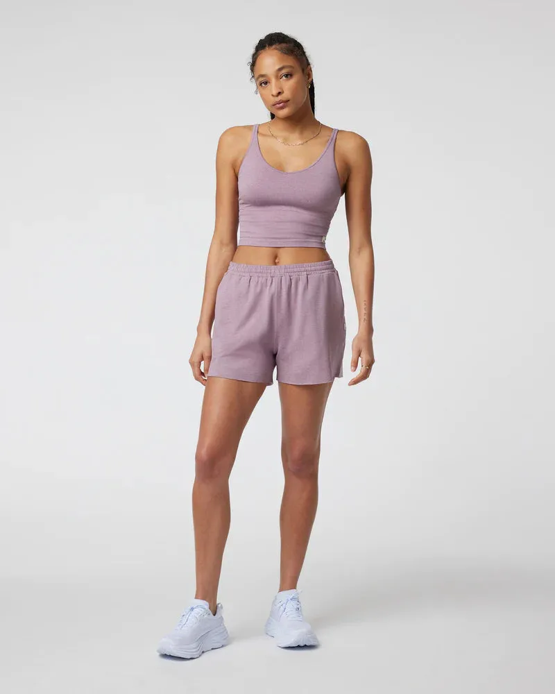 Vuori Halo Performance Crop - Lilac Heather sold by Sun Diego Boardshops product image thumbnail 2