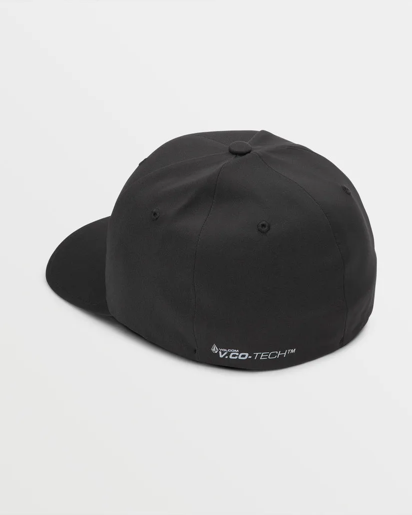 Volcom Stone Tech Flexfit Delta Hat - BLACK sold by Sun Diego Boardshops product image thumbnail 2