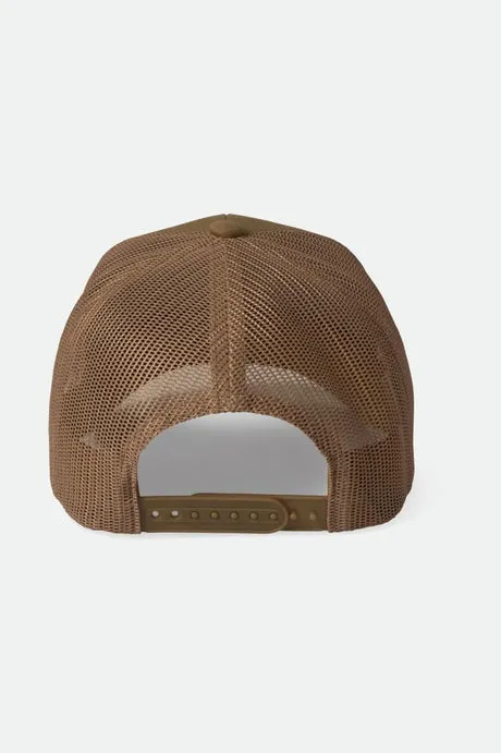 Brixton Regal Netplus Trucker Hat - KHAKI sold by Sun Diego Boardshops product image thumbnail 3