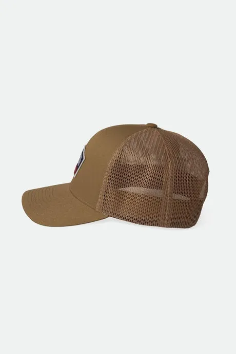 Brixton Regal Netplus Trucker Hat - KHAKI sold by Sun Diego Boardshops product image thumbnail 2