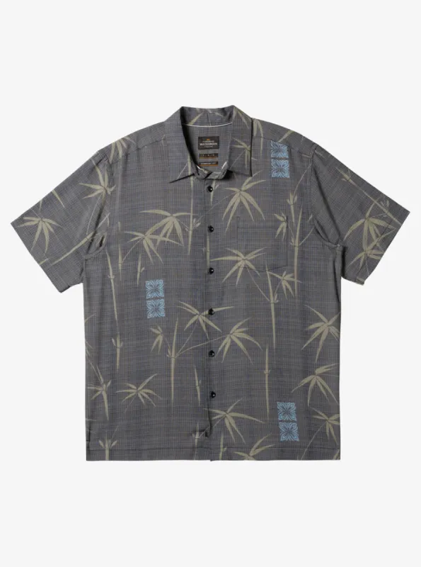Quiksilver Waterman Bamboo Bay Woven Shirt - Black Bamboo Bay sold by Sun Diego Boardshops
