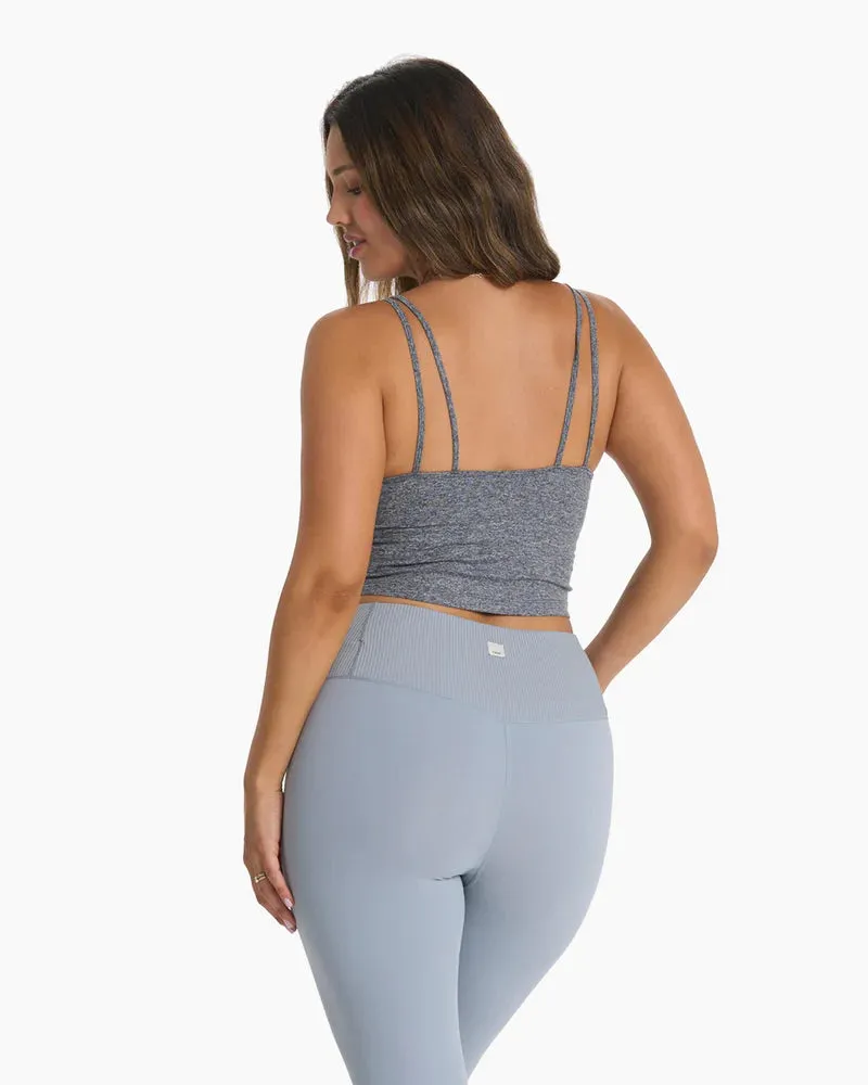Vuori Halo Performance Crop - Heather Grey sold by Sun Diego Boardshops product image thumbnail 3