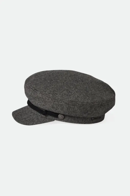 Fiddler Fisherman Cap - Grey/Black sold by Sun Diego Boardshops