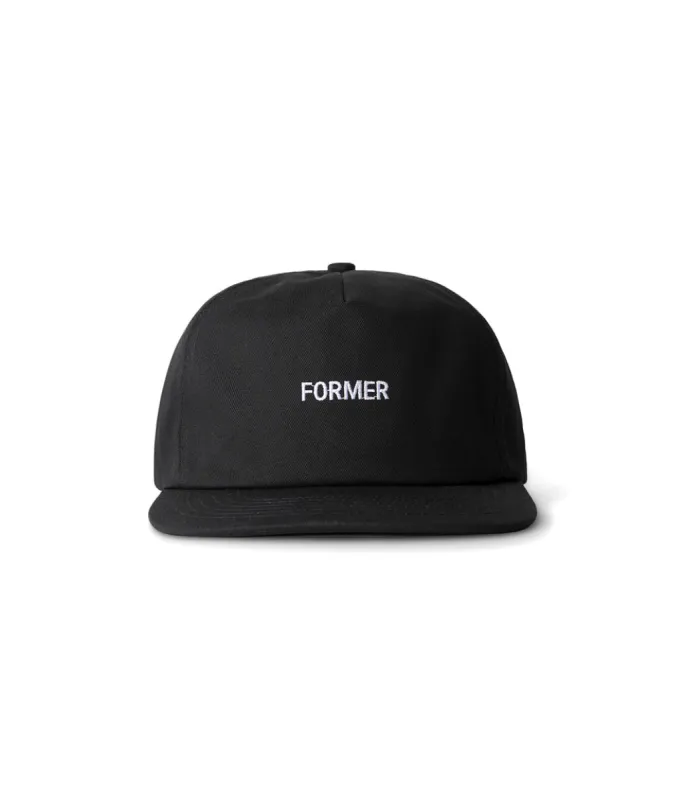 FORMER legacy hat - BLACK made by Sun Diego Boardshops