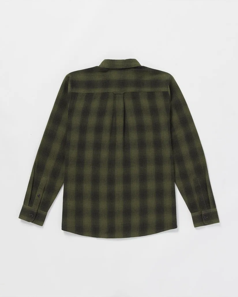 Volcom Shadowstone Flannel Long Sleeve Shirt - WINTER MOSS sold by Sun Diego Boardshops product image thumbnail 3