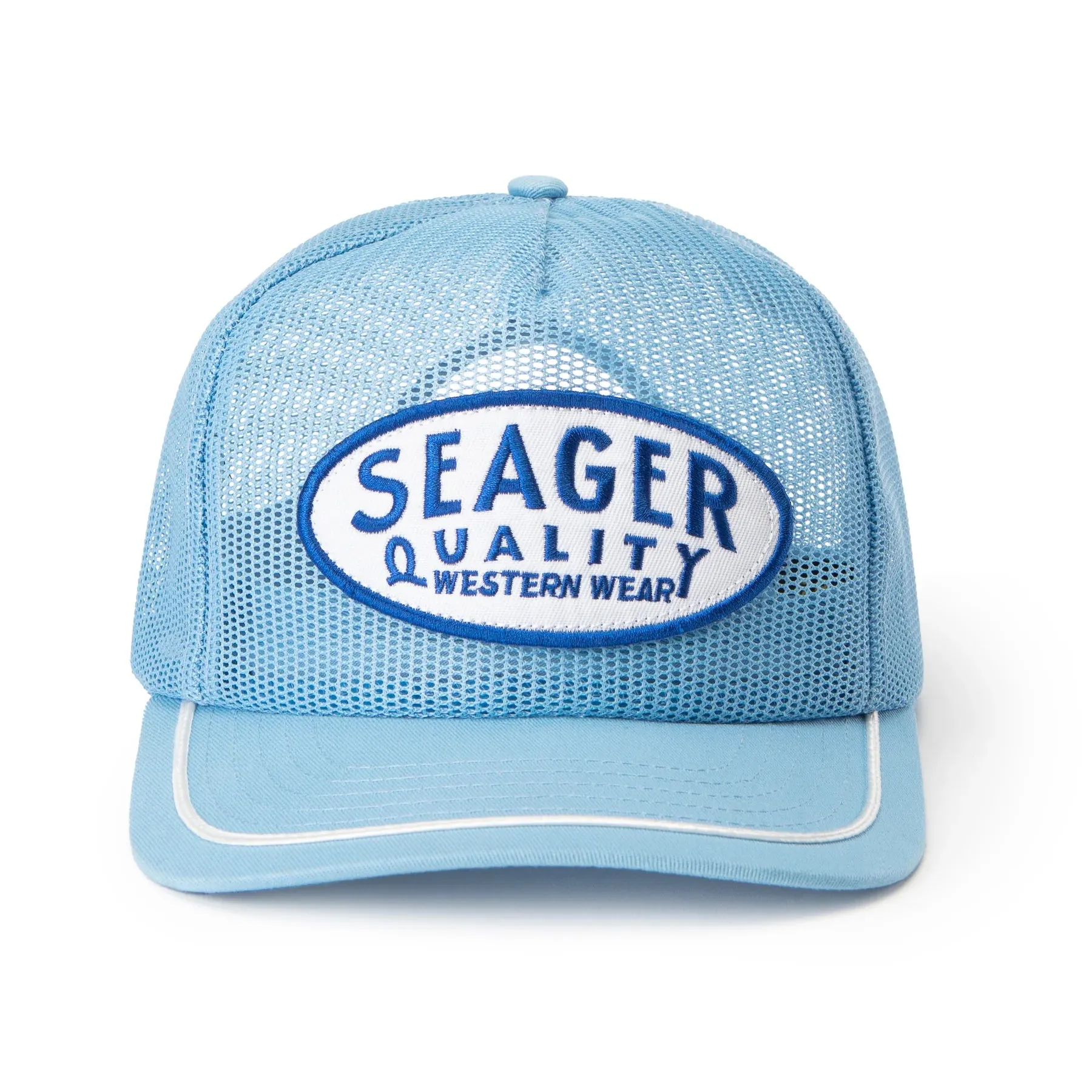 SEAGER OLD TOWN ALL MESH SNAPBACK - LIGHT BLUE sold by Sun Diego Boardshops product image thumbnail 3