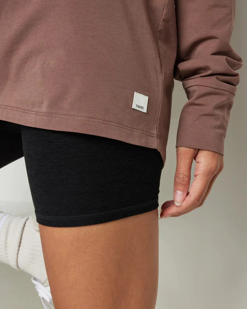 VUORI Long-Sleeve Feather Tee - CLOVE sold by Sun Diego Boardshops product image thumbnail 4