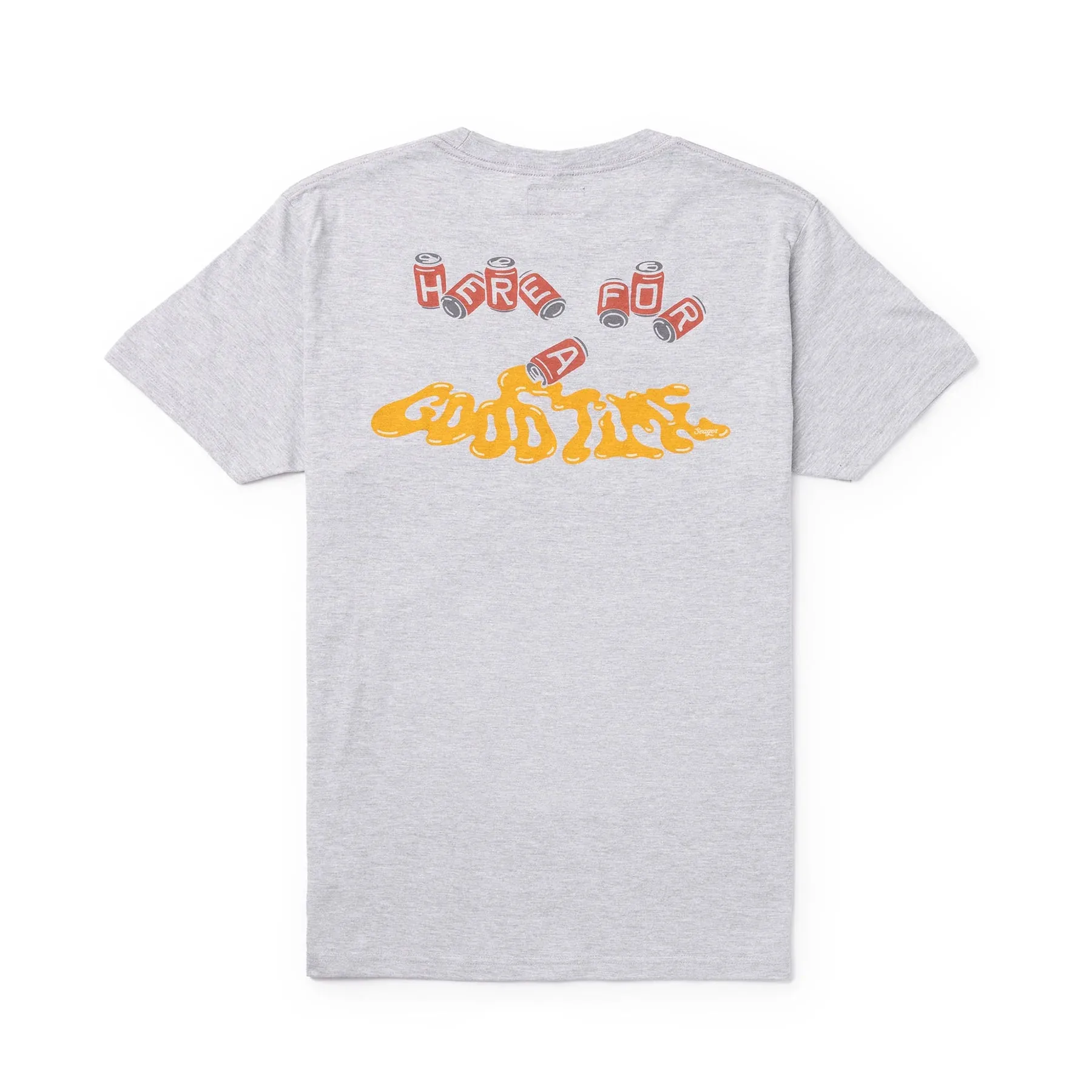 Seager Good Time Tee - Heather Grey sold by Sun Diego Boardshops