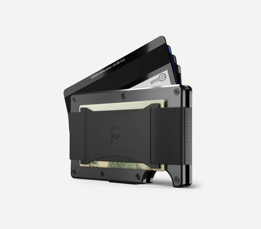 Ridge Wallet Aluminum Cash Strap - Gunmetal sold by Sun Diego Boardshops