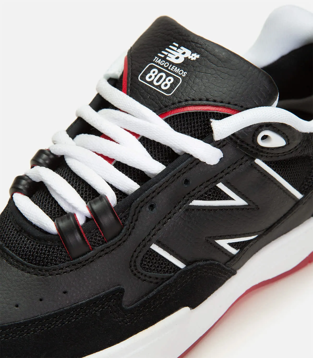 New Balance 808 Tiago Lemos - Black Red sold by Sun Diego Boardshops product image thumbnail 3