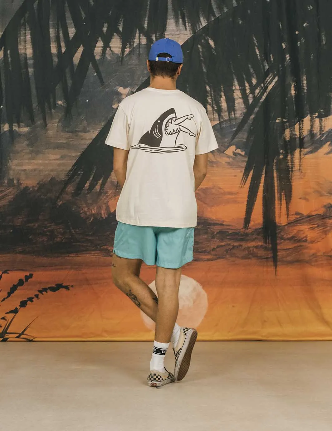 Duvin SHARK BITE TEE - ANTIQUE sold by Sun Diego Boardshops