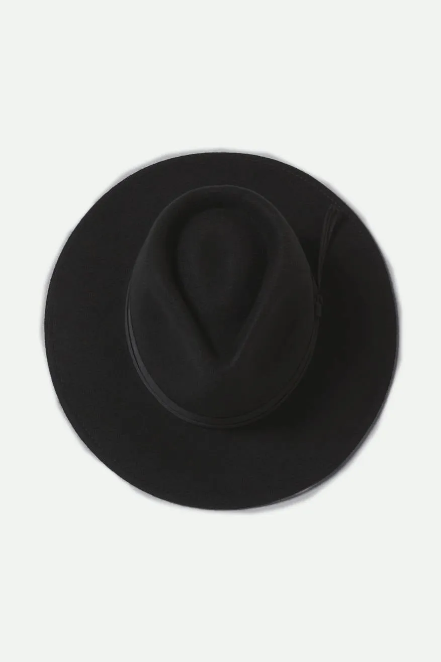 Dayton Convertabrim Rancher Hat - Black/Black sold by Sun Diego Boardshops product image thumbnail 5