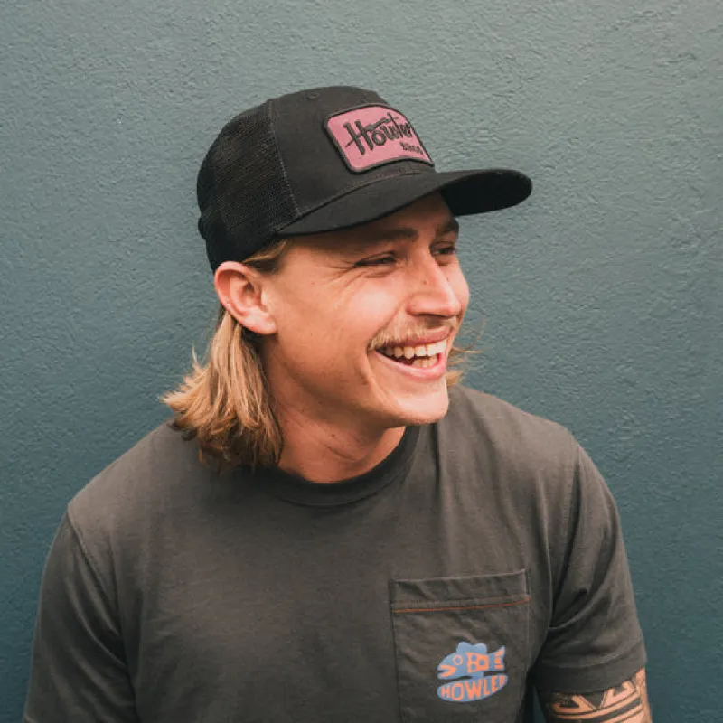 HOWLER BROS Howler Electric Standard Hat - ANTIQUE BLACK sold by Sun Diego Boardshops