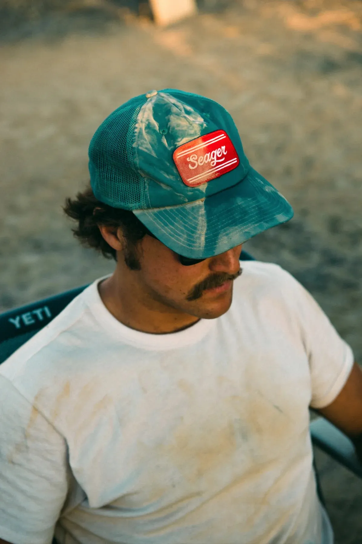 SEAGER WHITEWATER NYLON MESH SNAPBACK - ALPINE BLUE sold by Sun Diego Boardshops