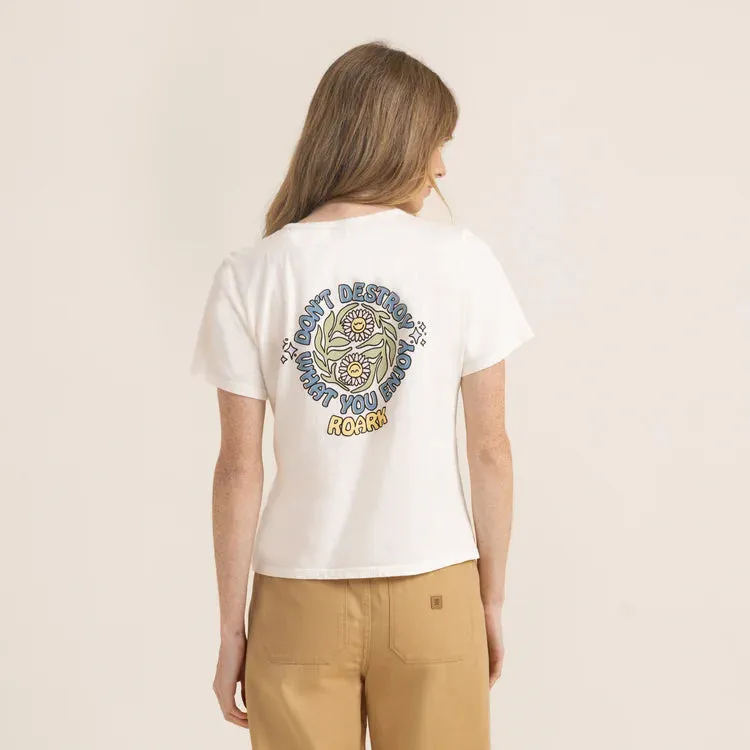 Roark Enjoy Everyday Premium Tee - Coconut sold by Sun Diego Boardshops product image thumbnail 2