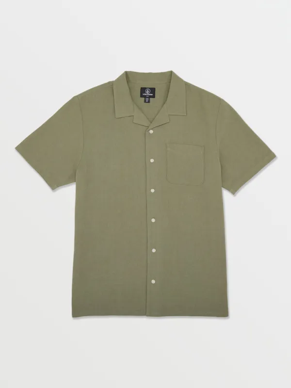 Hobarstone Short Sleeve Shirt - Army Green Combo made by Volcom