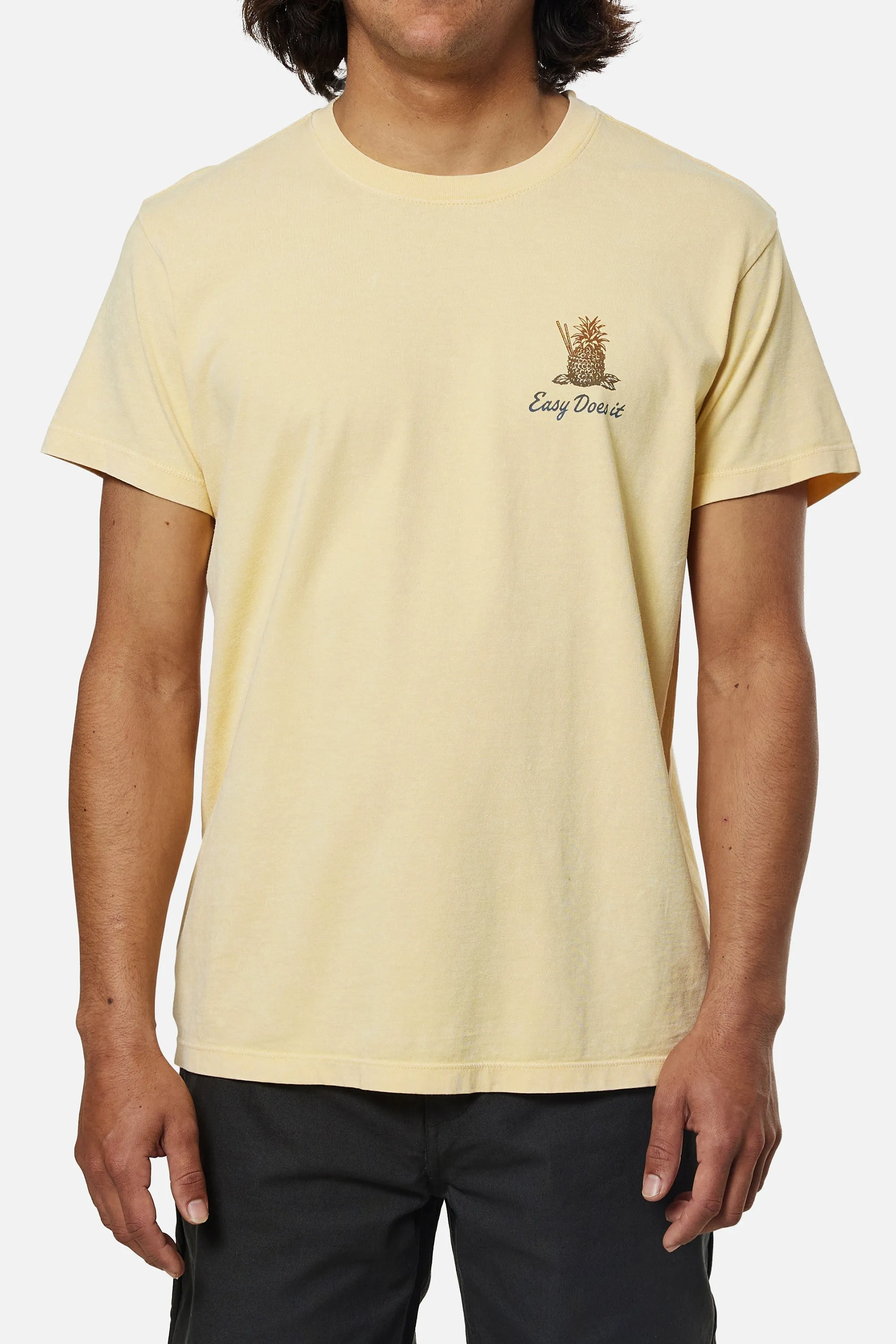 KATIN Piña Tee - SUN YELLOW SAND WASH sold by Sun Diego Boardshops product image thumbnail 2