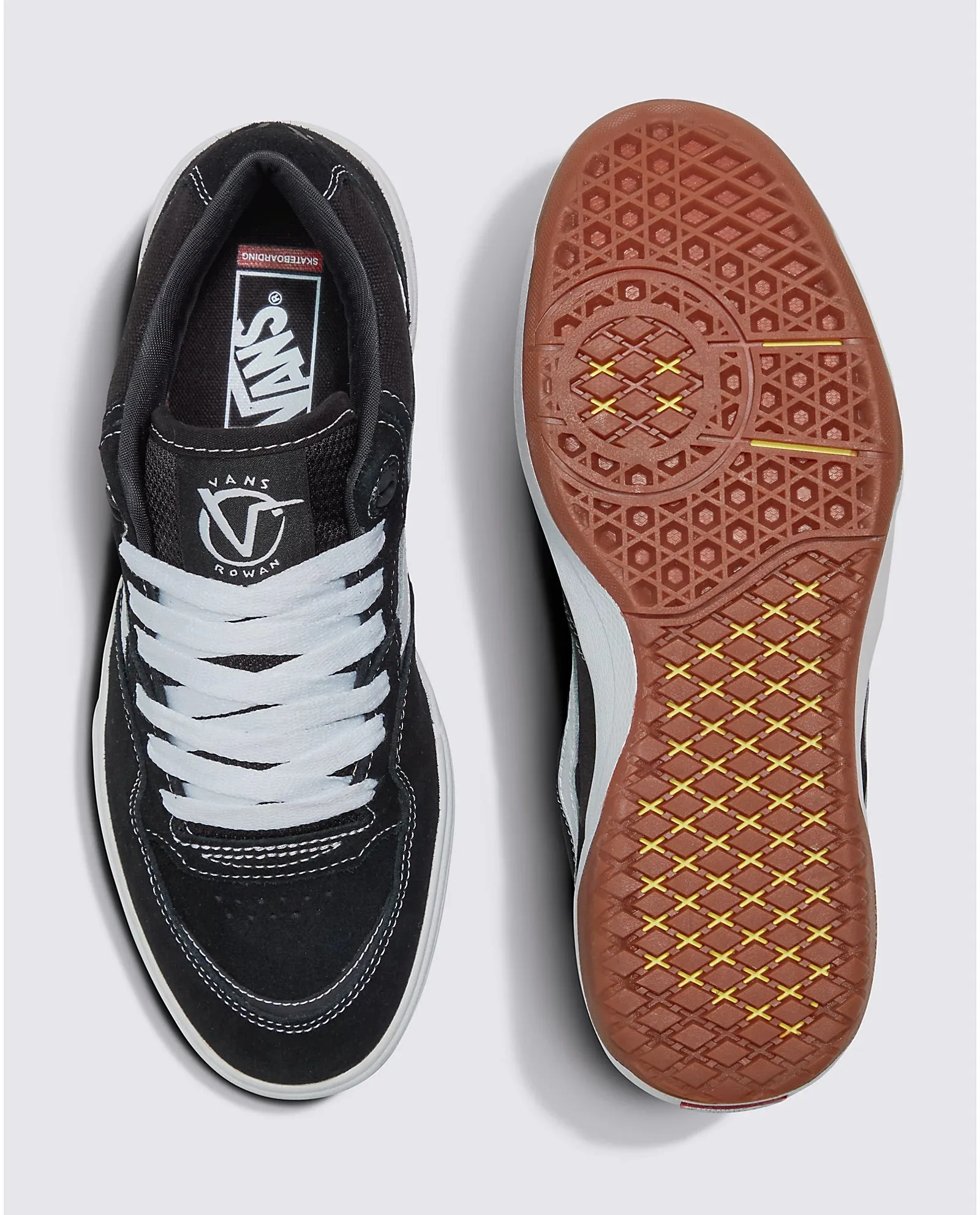 Vans Men's Rowan 2 Shoe - Blackwhite sold by Sun Diego Boardshops product image thumbnail 3
