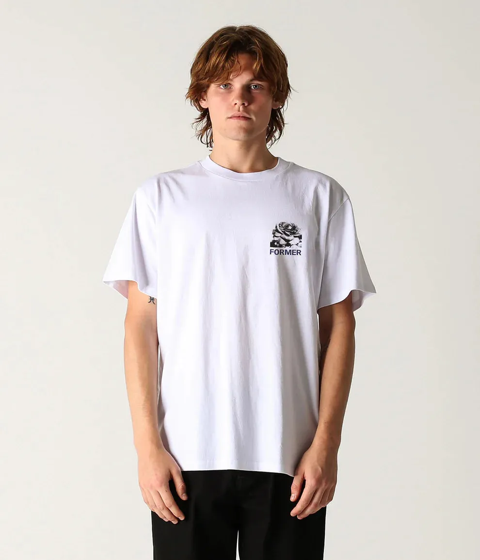FORMER Rose crux t-shirt - WHITE sold by Sun Diego Boardshops product image thumbnail 2