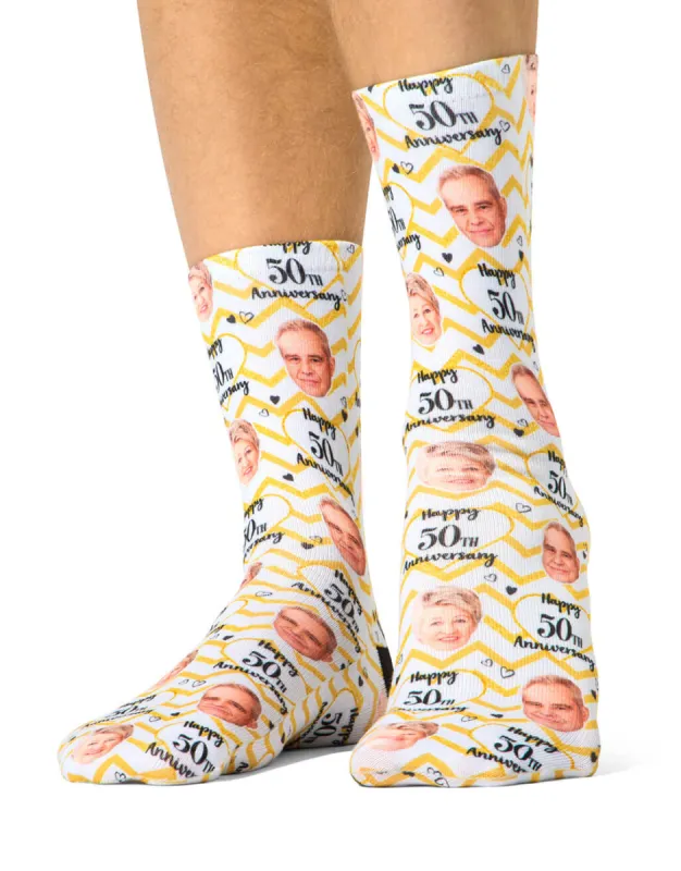 50th Anniversary Socks sold by Super Socks