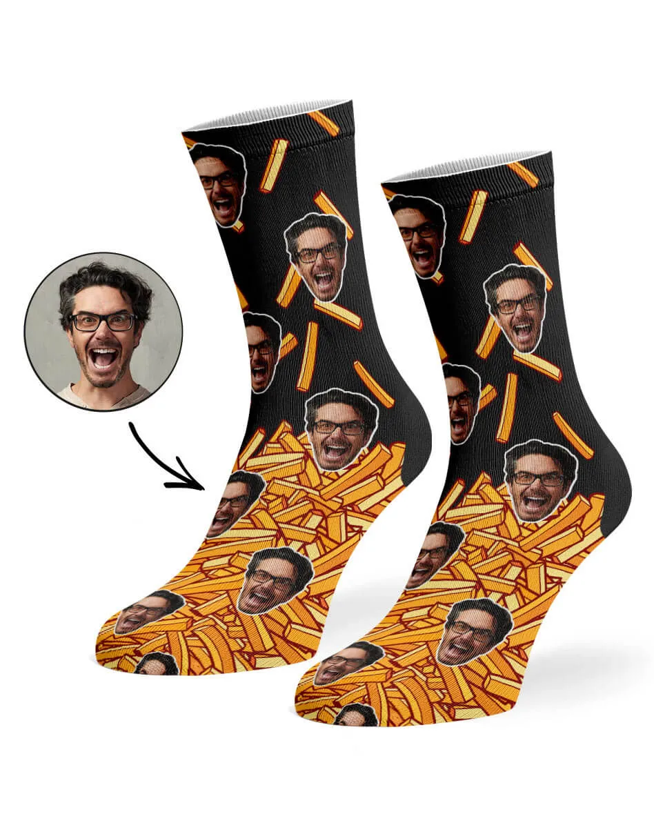 McFries Face Socks sold by Super Socks product image thumbnail 3