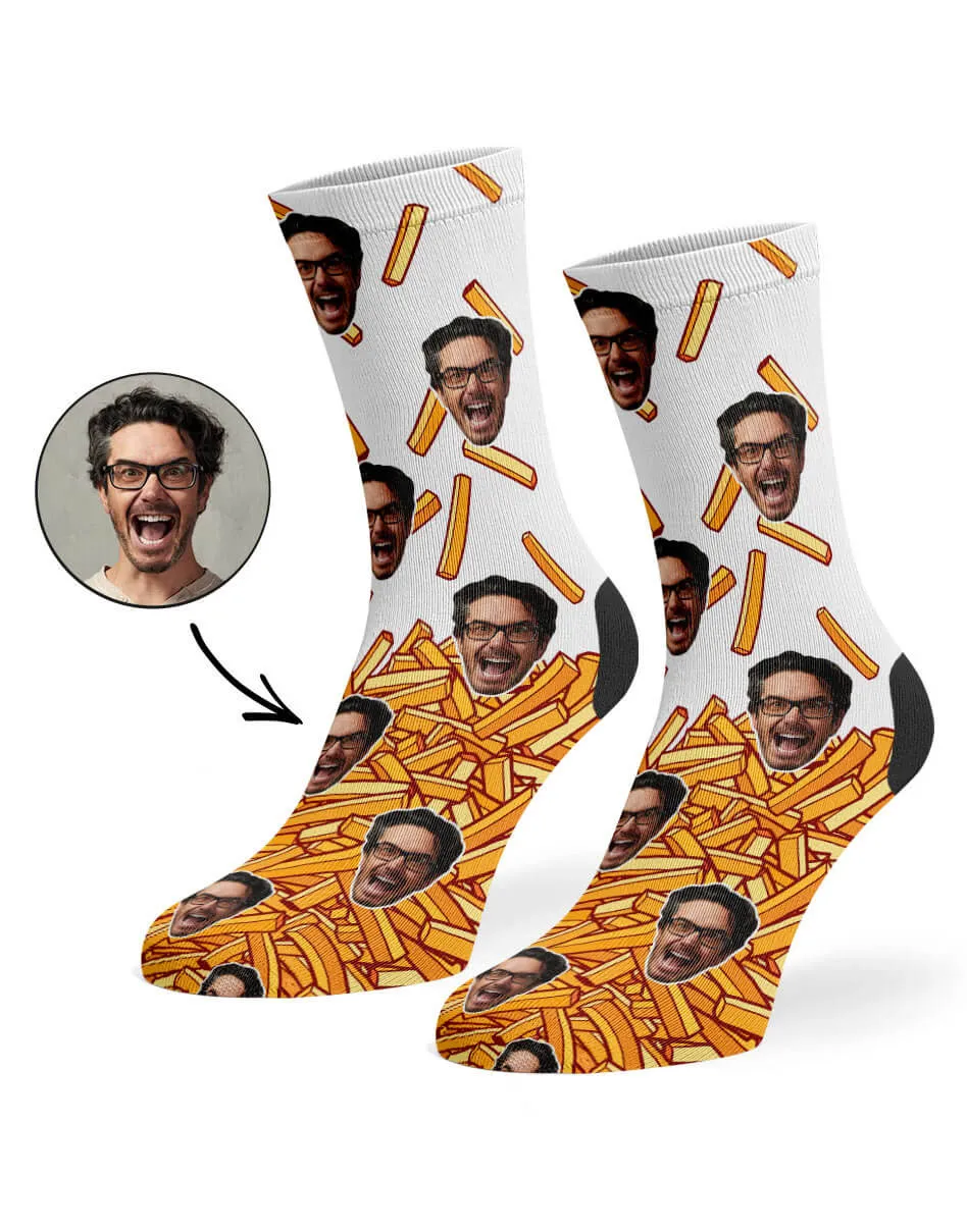 McFries Face Socks sold by Super Socks product image thumbnail 5