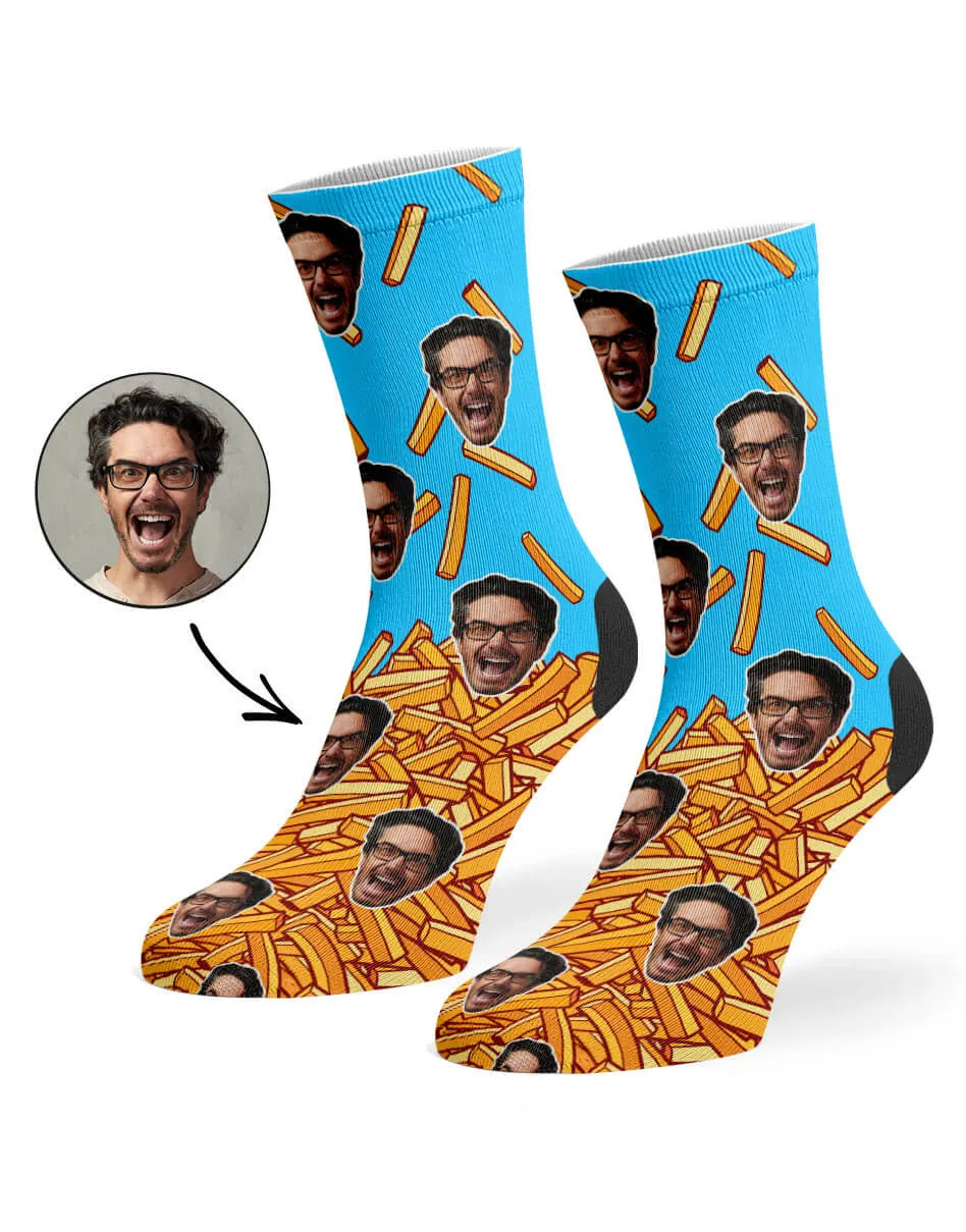 McFries Face Socks sold by Super Socks product image thumbnail 4