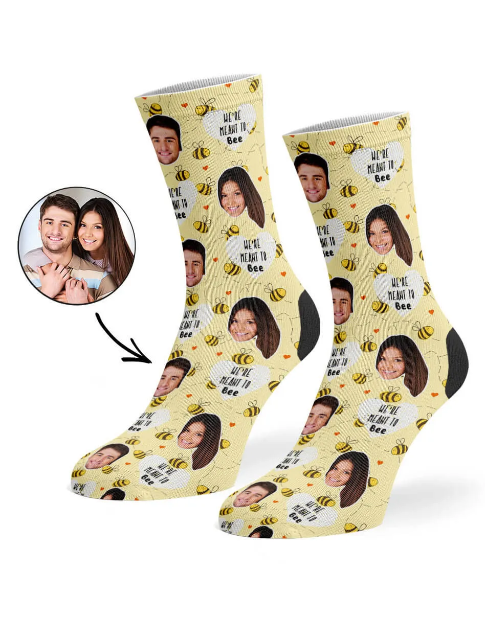 We're Meant To Bee Socks sold by Super Socks product image thumbnail 2