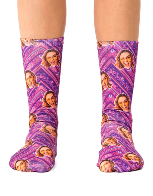 Aztec Festival Socks sold by Super Socks