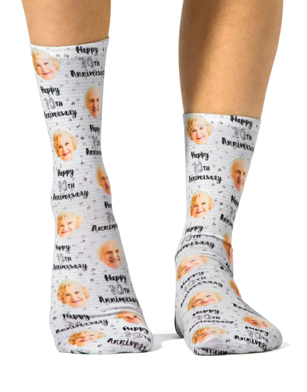70th Anniversary Socks sold by Super Socks