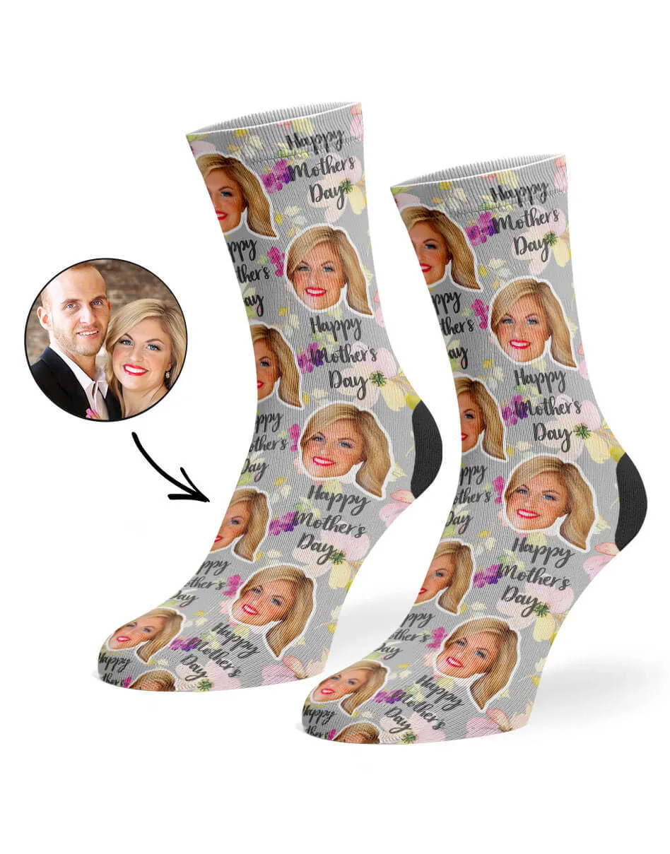 Mother's Day Floral Socks sold by Super Socks product image thumbnail 3