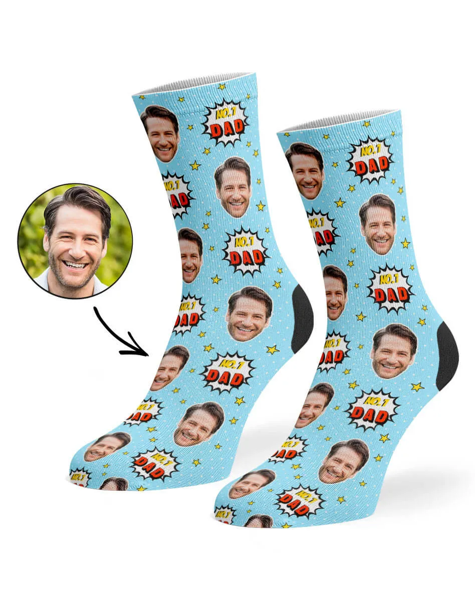 Number 1 Dad Socks sold by Super Socks product image thumbnail 2