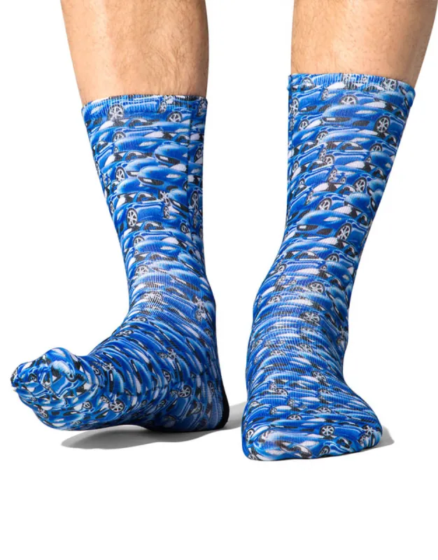 Car Mash Socks made by Super Socks