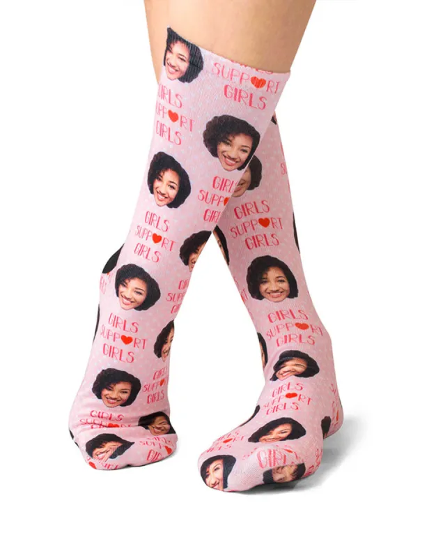 Girls Support Girls Socks sold by Super Socks