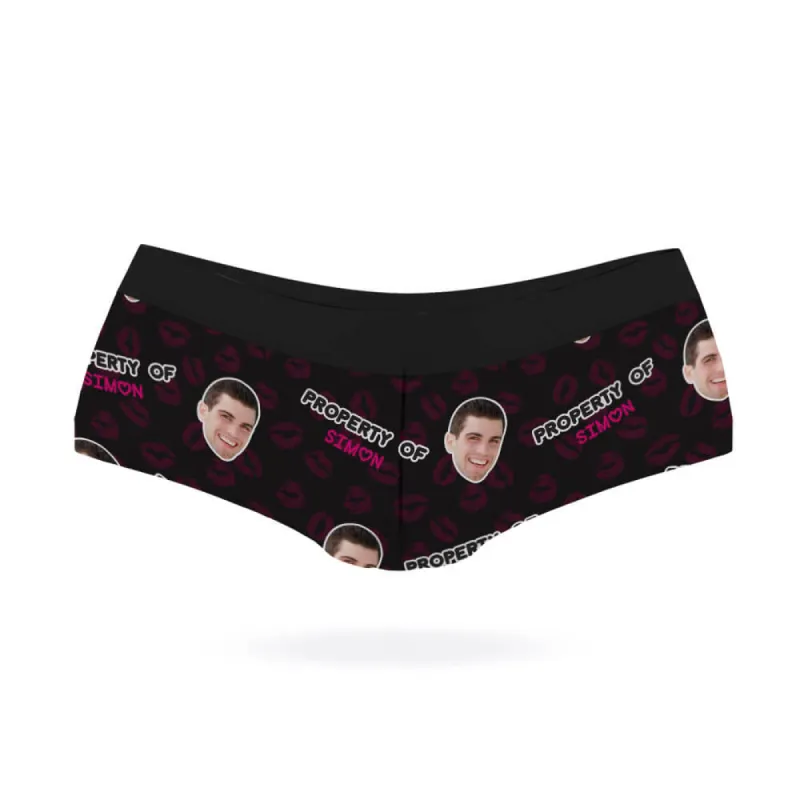 Property Of - Personalised Name Knickers sold by Super Socks
