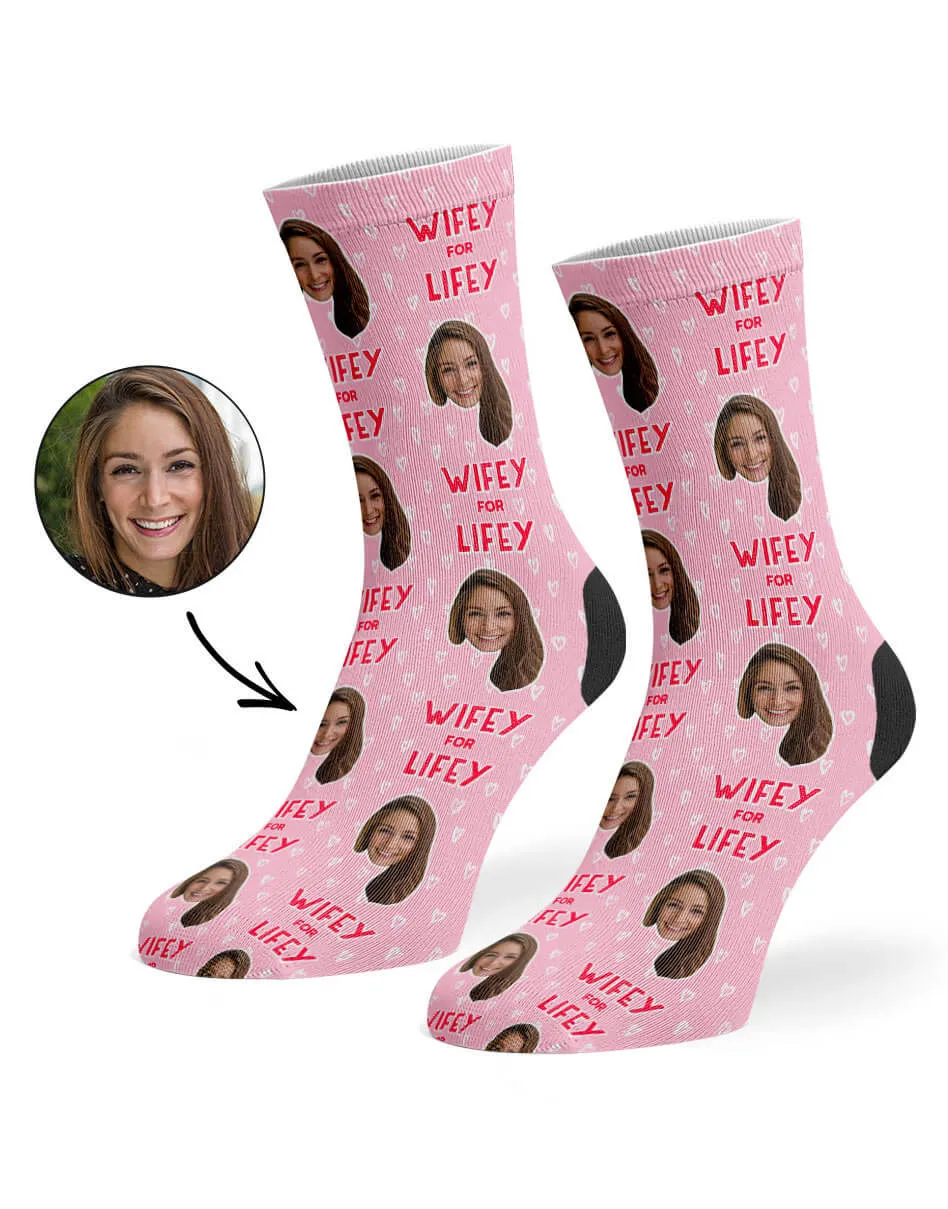 Wifey For Lifey Socks sold by Super Socks product image thumbnail 2