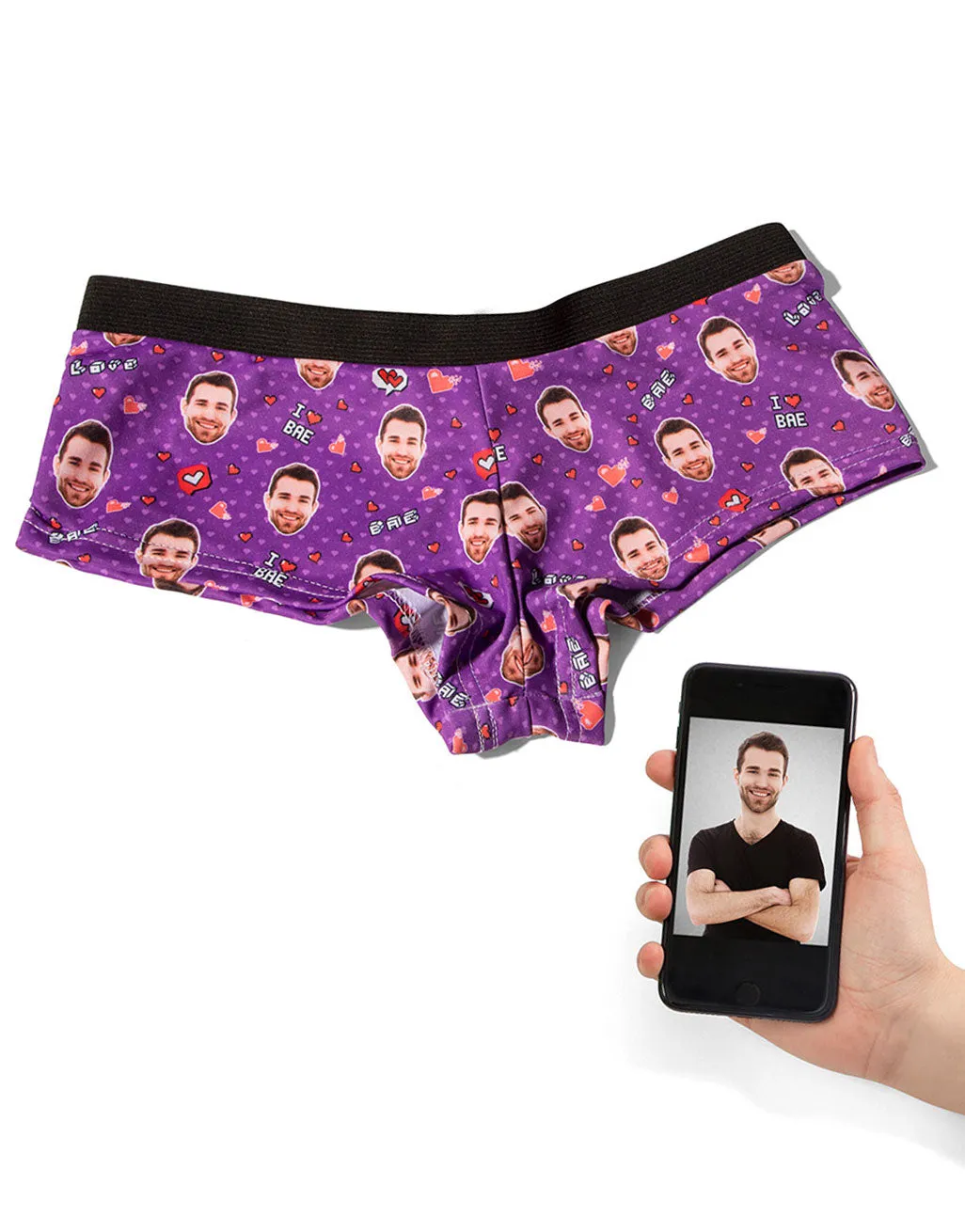 I Love Bae Knickers sold by Super Socks product image thumbnail 2